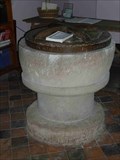 Image for Font, St Mary's Church, Billingsley, Shropshire, England