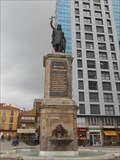 Image for Monumento a Don Pelayo en Gijón - Asturias, España