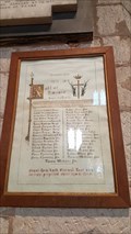 Image for Roll of Honour - St James - Snitterfield, Warwickshire