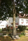 Image for Pozdne gotická boží muka /Late Ghotic Wayside Shrine, Castrov, Czech republic