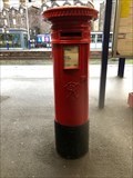 Image for Victorian Pillar Box - Harrogate Railway Station, Harrogate, North Yorkshire, UK