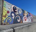 Image for Swirls - Mural - Eisenhower Pier, Bangor, Northern Ireland.