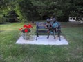 Image for "Keep a Story in Your Heart" Sit-by-me Statue - Escanaba, MI