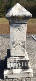 Image for O. W. Rowell - Mt Hilliard Methodist Church Cemetery - Union Springs, AL
