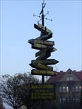 Image for Signpost near town hall Ostrava - Mariánské Hory