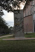 Image for Berlin Wall Remnant -- Rice University, Houston TX