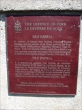Image for CNHS- The Defence of York