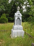 Image for John G. Garey Zinc Headstone - Watkins Glen, NY