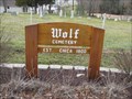 Image for Wolf Cemetery - Cottleville, Missouri