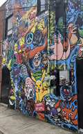 Image for Graffiti Wall, Greenlawn, NY.