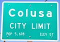 Image for Colusa ~ Population 5,698