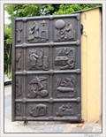 Image for Gate into St Francis Garden, Prague, Czech Republic