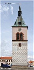 Image for TB 2201-21 Kourim - zvonice u baziliky Sv. Štepána (Central Bohemia)