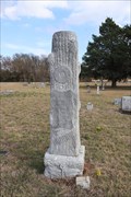 Image for G. E. Morrow -- Fitzhugh Cemetery -- Lucas TX