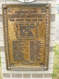 Image for CLAREMONT TOWN GATES HONOUR ROLL - Claremont