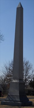 Image for Isaac Edmond Thalman Obelisk - Pleasant Hill Cemetery - Pleasant Hill, Mo.