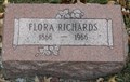 Image for 100 - Flora Richards - Gardner Cemetery - Gardner, Ks.
