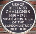 Image for Bishop Richard Challoner - Old Gloucester Street, London, UK