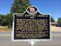 Image for First Baptist Church 1838 - Dadeville, Alabama