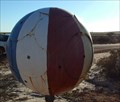 Image for Beach ball letterbox,  Bibby Springs, Western Australia,