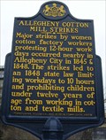 Image for Allegheny Cotton Mill Strikes