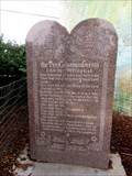 Image for The Ten Commandments (Exodus 20:1-17)  -  Soroptimist Park - Bozeman, Montana, USA