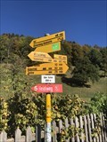 Image for Bicycle Network Distance Arrows - Heididorf, Switzerland