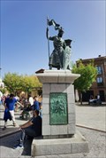 Image for León dedica una estatua a Alfonso IX, descubierta ante decenas de asistentes - León, España