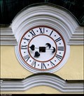Image for Clocks of the Church of the Assumption of Virgin Mary / Hodiny kostela Nanebevzetí Panny Marie - Vranov nad Dyjí (South Moravia)