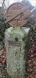 Image for Granite Commemoration Post, Lydford, West Dartmoor, UK