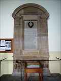 Image for War Memorials, St Johns Church, Sharow, N Yorks, UK