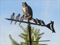 Image for Owl and Swallows Weathervane - Oliver, British Columbia