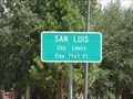 Image for South end of town - San Luis, CO, USA. 7965 ft.