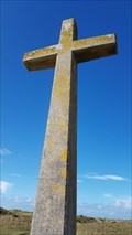 Image for Cross at St Piran's Oratory - Perranporth, Cornwall