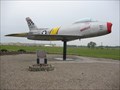 Image for Pioneer Jet Aviators of the Korean War memorial F-86 Saber - Danville, IL