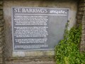 Image for Saint Barrwg's - Historic Plaque - Bedwas, Wales, Great Britain.