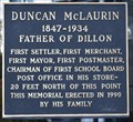 Image for First Settler Duncan McLaurin - Dillon, SC, USA