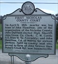 Image for First Nicholas County Court 