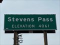 Image for Stevens Pass - Skykomish, WA - 4061'