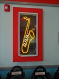 Image for Saxophone neon sign - Legoland, Florida