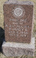Image for Pauline Judy - Pleasant View Cemetery - Oskaloosa, Ks