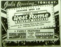 Image for West Rome Drive-In Rome, Georgia