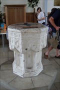 Image for The Font, St.Lawrence's Church, Rowhedge, Essex.