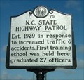 Image for North Carolina State Highway Patrol, Marker C-76