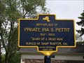 Image for Private Ira S. Pettit - Wilson, New York