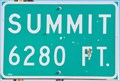 Image for US Highway 50 & 6 Summit ~ Elevation 6280 feet