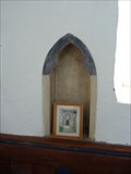 Image for Piscinas & Holy water stoup - St Nicholas - Potter Heigham, Norfolk
