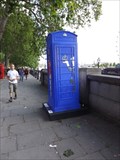 Image for BlueTelephone Box - Victoria Embankment, London, UK