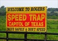 Image for Speed Trap - Rogers, Texas