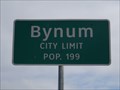 Image for Bynum, TX - Population 199